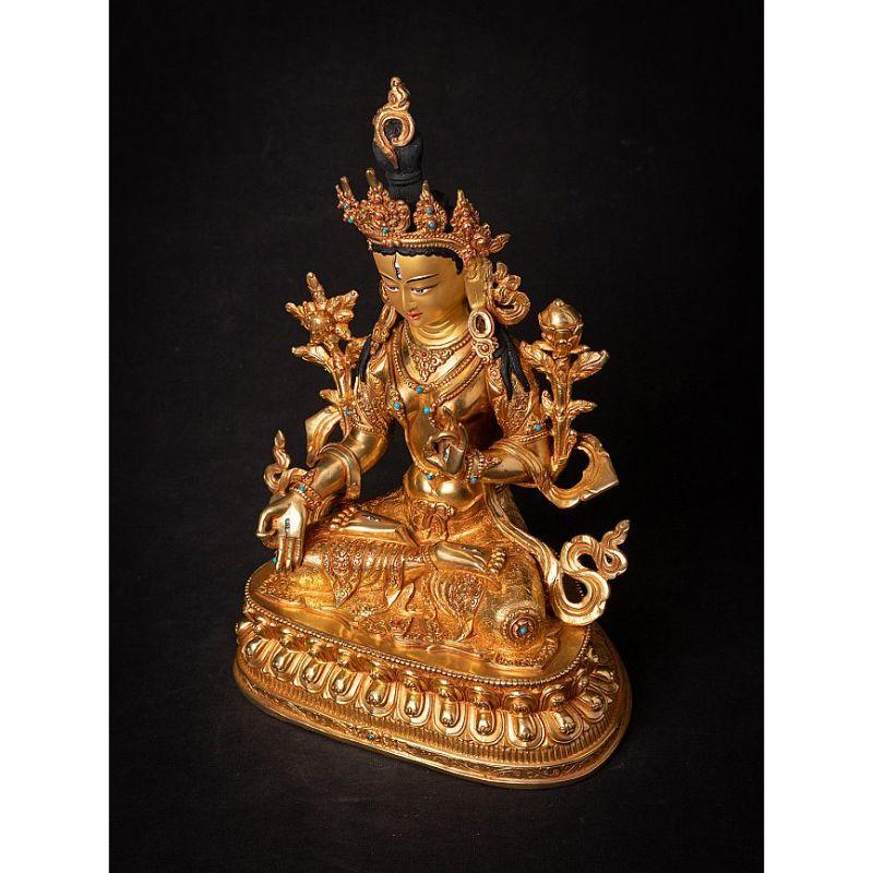 High Quality Nepali Gold-Face White Tara from Nepal For Sale 7