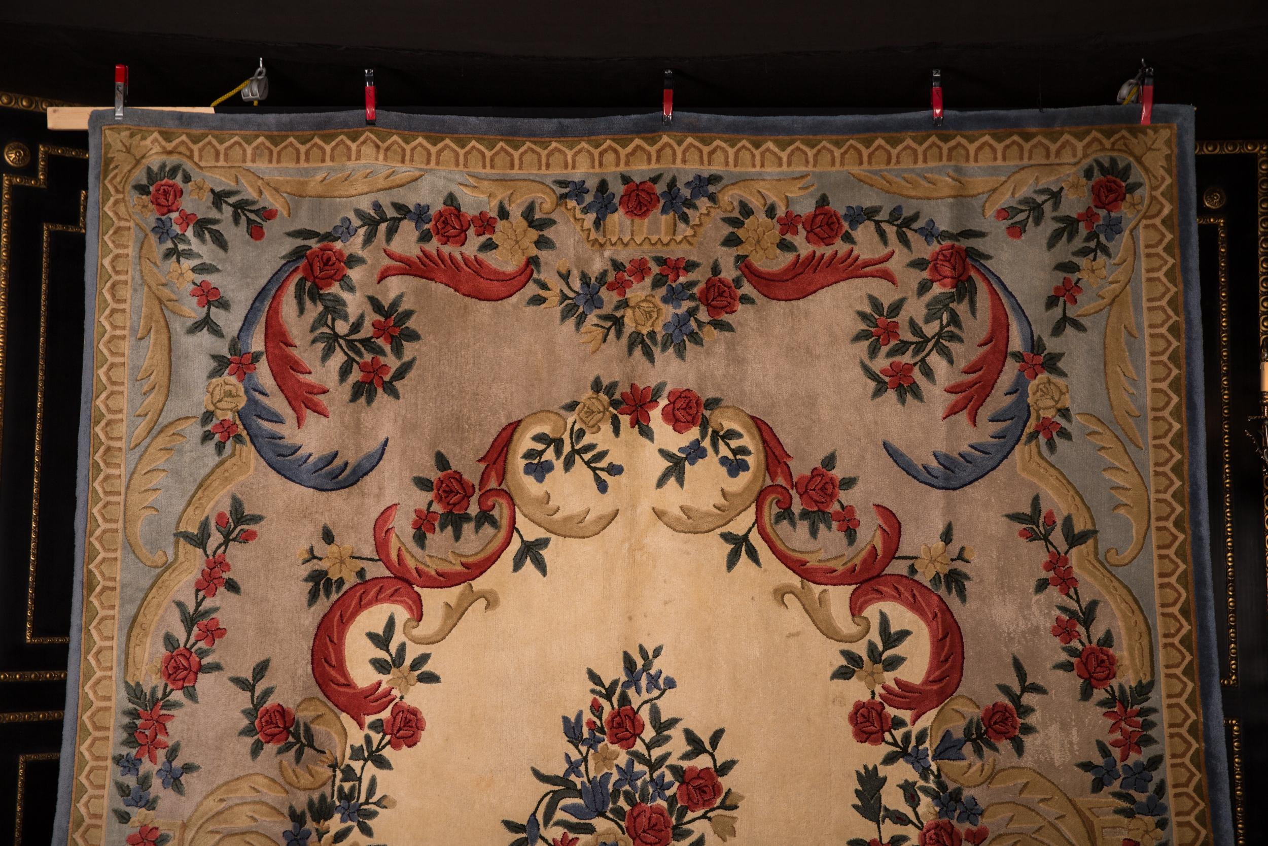 Tedesco Tappeto Palazzo di alta qualità, finemente annodato e dai colori splendidi in vendita
