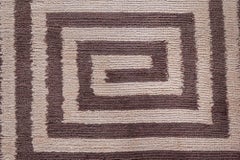 Modern Tibetan 'Prism' Art Deco Style Silk Rug by Doris Leslie Blau