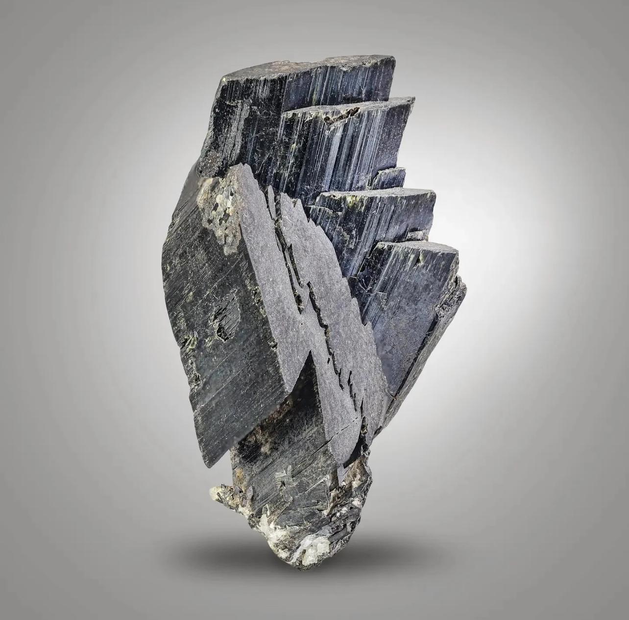 Adam Style High-Quality Rare Aegirine-Augite Crystal Aggregate On Albite Matrix For Sale