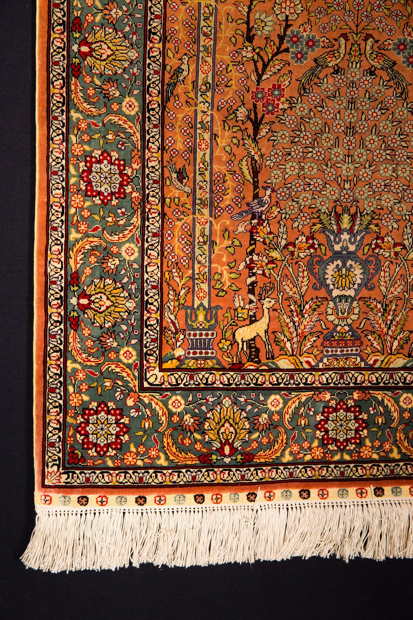 High Quality Silk Carpet Kayseri Rug 3