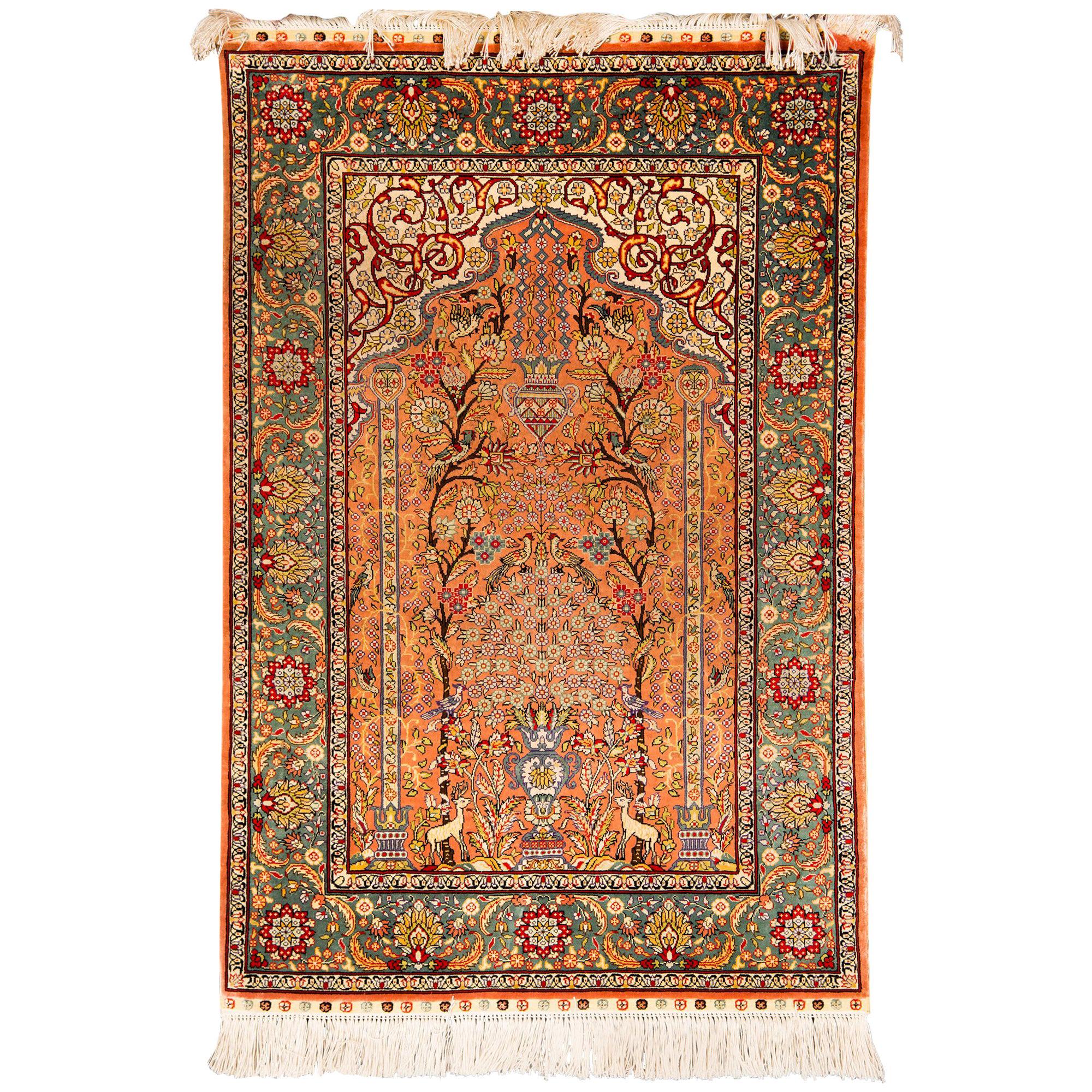 High Quality Silk Carpet Kayseri Rug