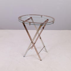 High quality silver plated vintage serving table with removable top