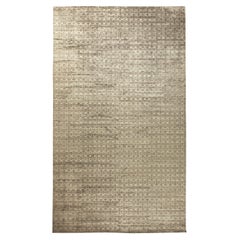 Alfombra Terra Beige y Marrón de Lana Natural de Doris Leslie Blau