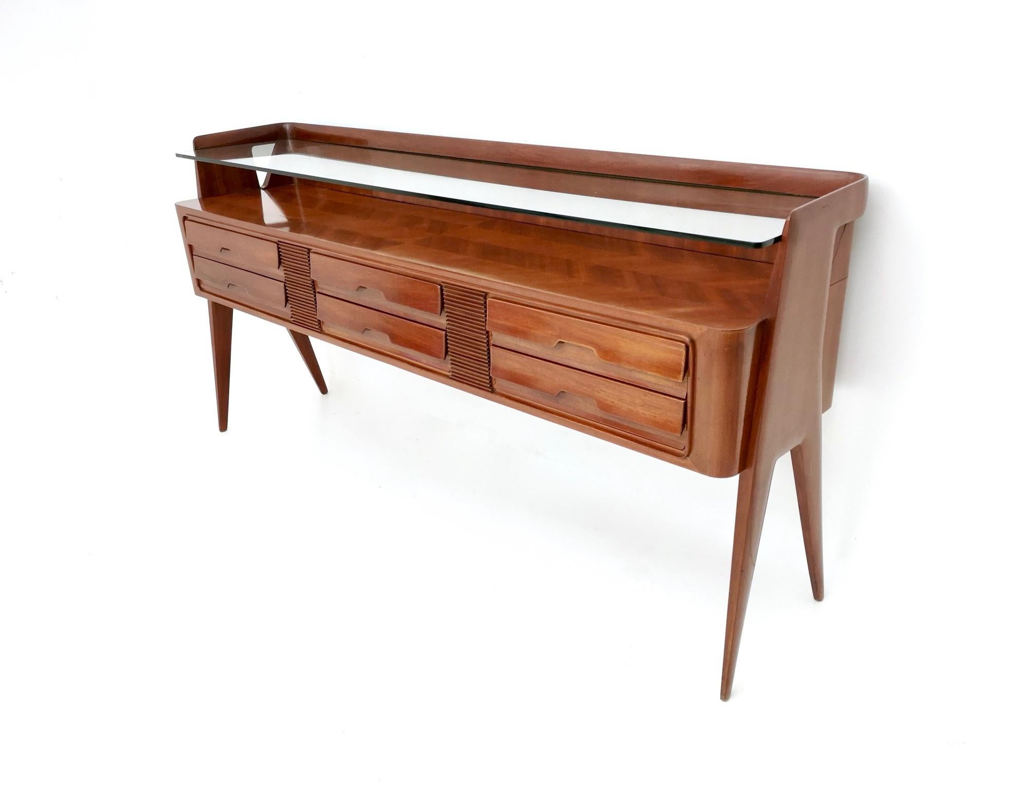 Italian High-Quality Wooden Dresser by La Permanente Mobili Cantù, Italy, 1950s