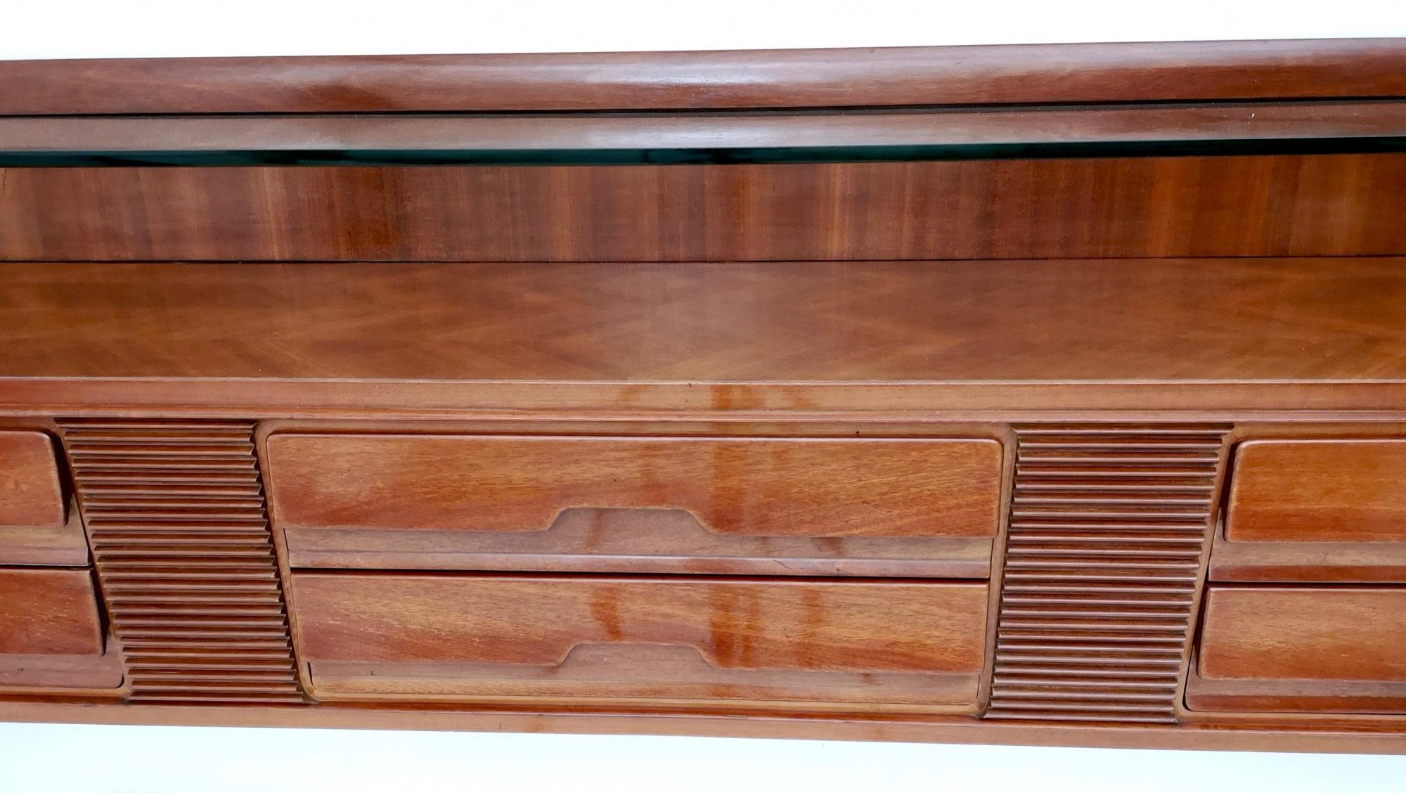 High-Quality Wooden Dresser by La Permanente Mobili Cantù, Italy, 1950s 2