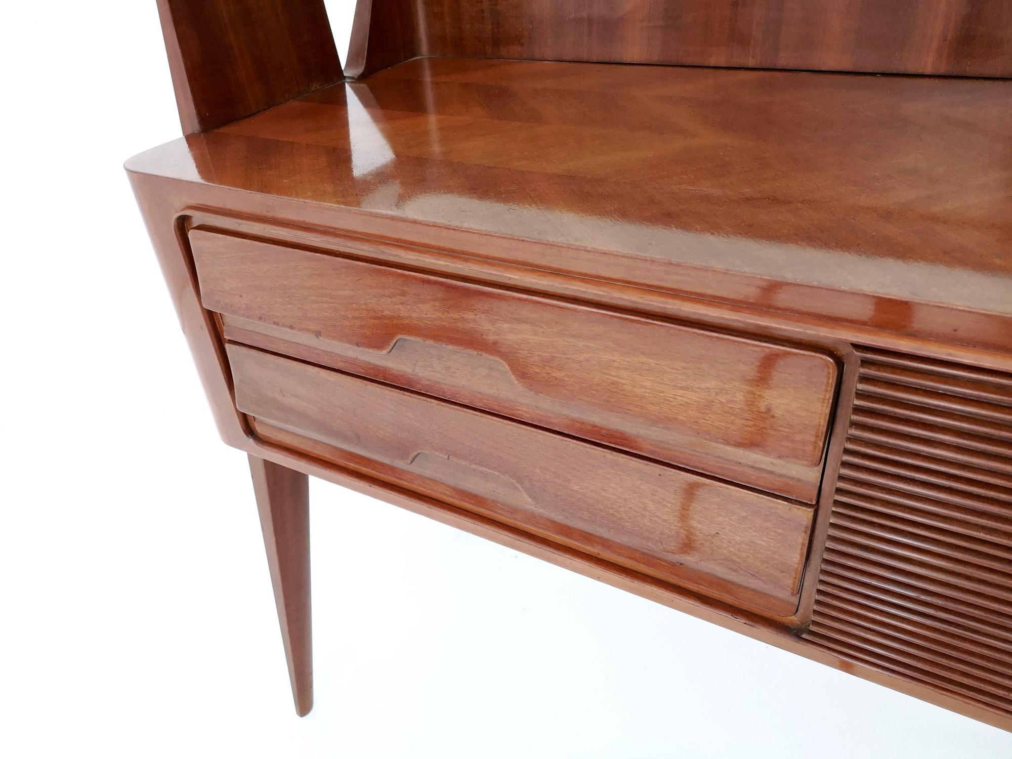 High-Quality Wooden Dresser by La Permanente Mobili Cantù, Italy, 1950s 3