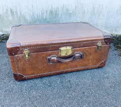High-Quality Workmanship, Sturdy Art Nouveau Leather Case from M. Würzl & Söhne