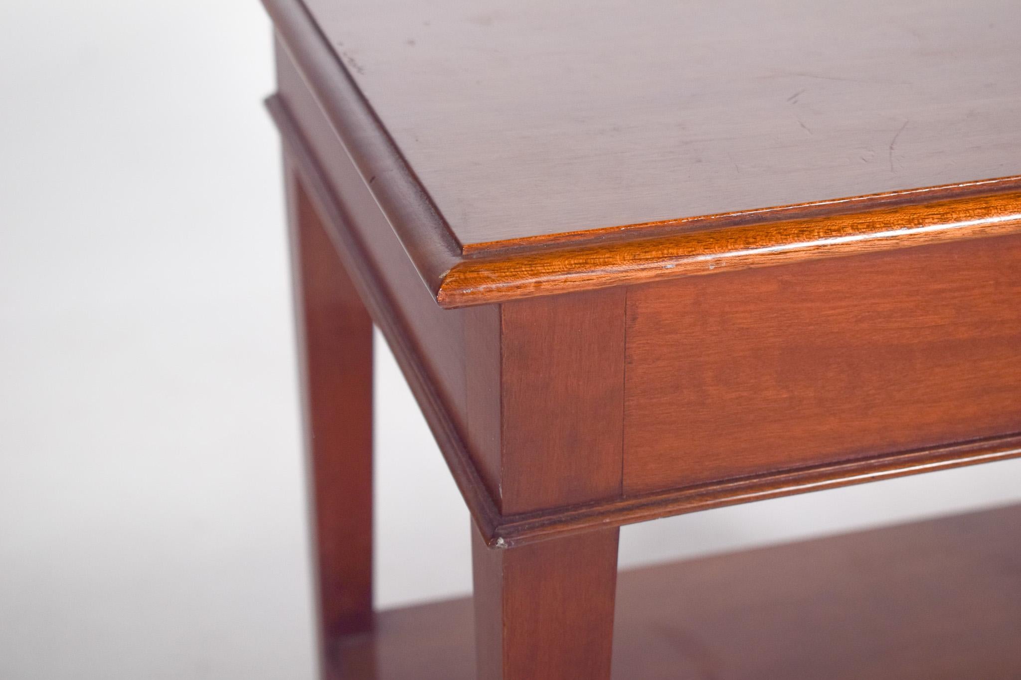 High Rectangular Side Table, 1950s In Good Condition For Sale In Lisboa, Lisboa