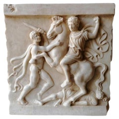 High Relief Representing Battle Skull -""Memento""