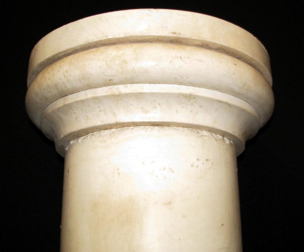 High Roman Style Carved Beige Marble Columns 2