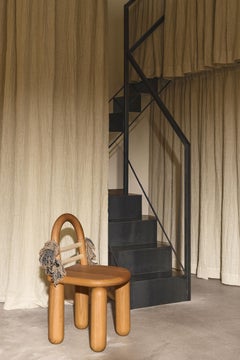 Sedia High Rope Oak di Virginia Arlotto