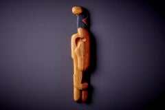 High Seth Gravette Redwood and Sumi Ink Wall Sculpture US 2023