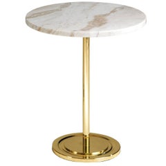 High Side Table with Marble