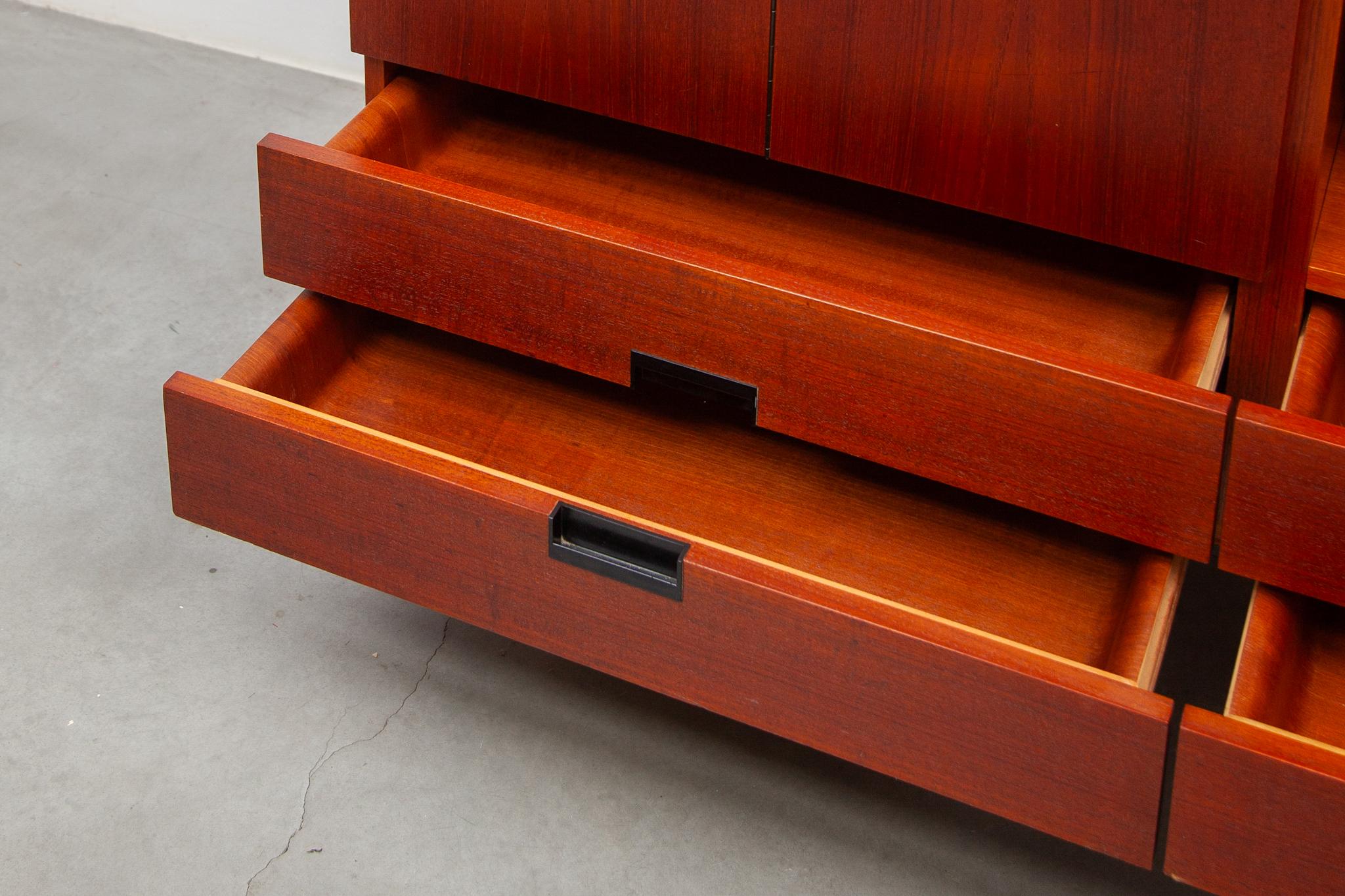 Métal Enfilade haut conçu par Cees Braakman pour Pastoe, Serie CU 04 en vente