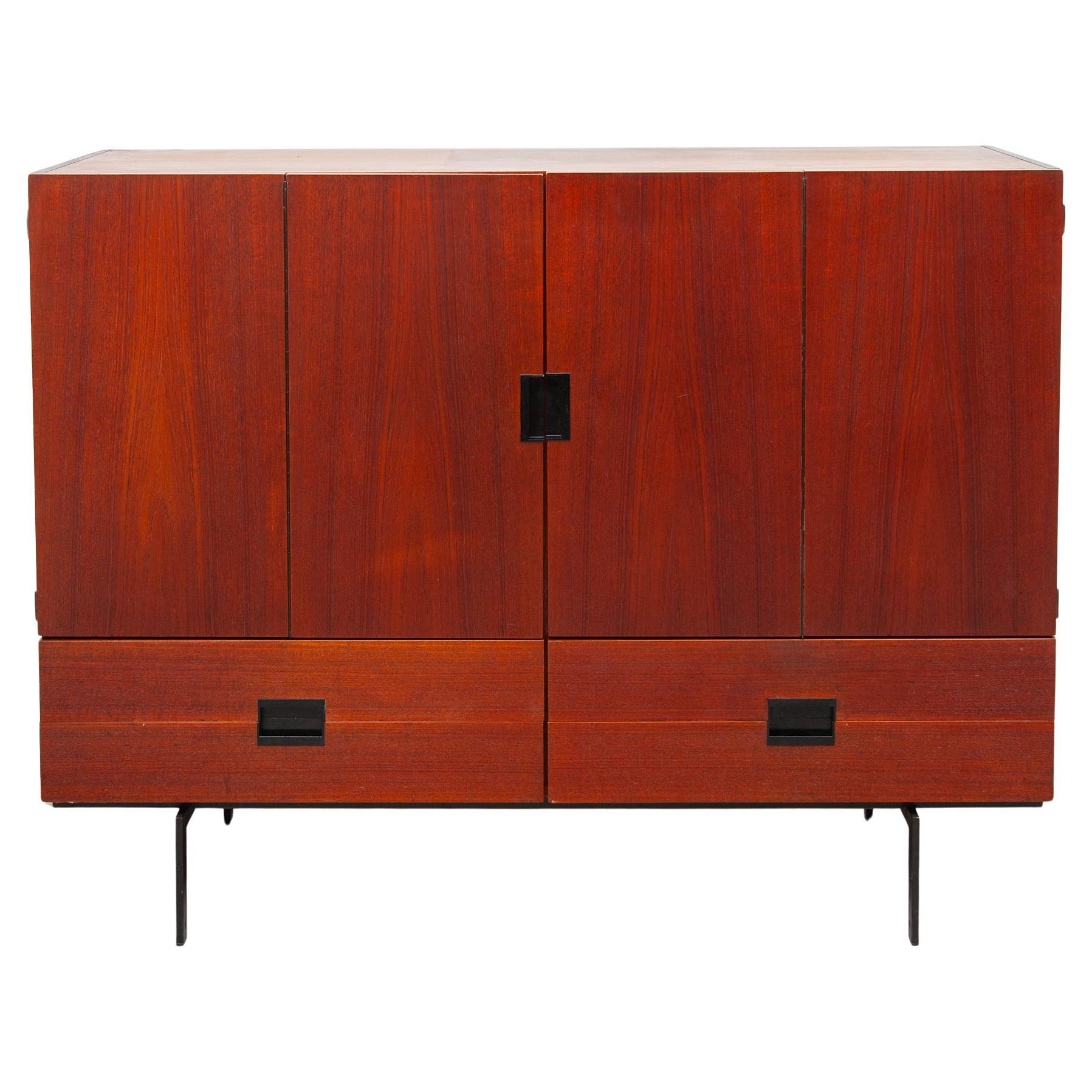 High Sideboard designed by Cees Braakman for Pastoe, Serie CU 04 For Sale