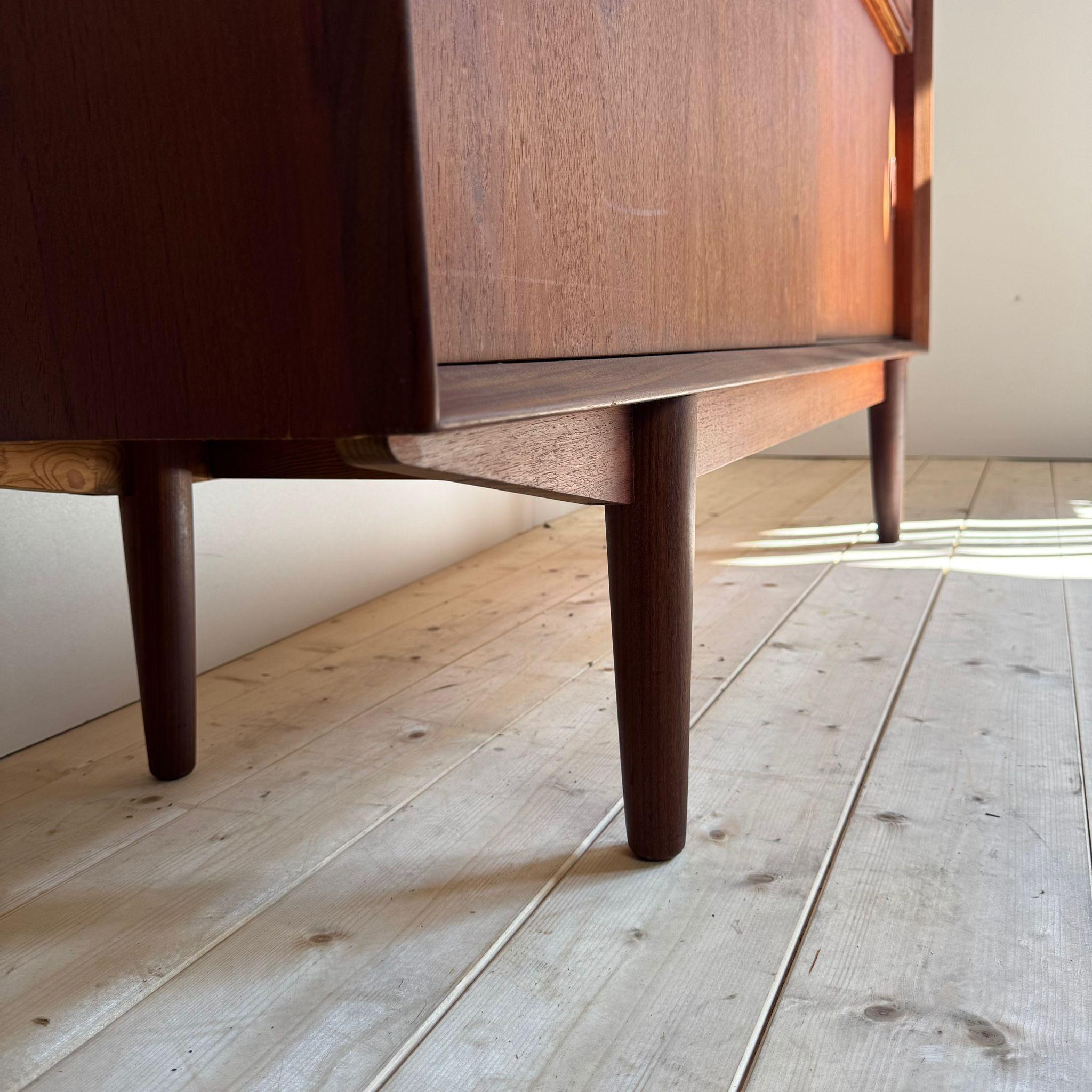 Danish High sideboard in teak, Denmark 1960 For Sale