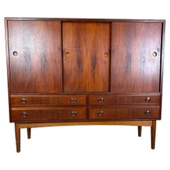 Buffet haut en teck, Danemark 1960