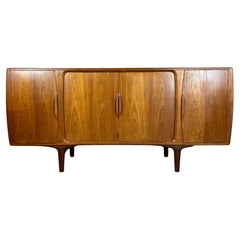 High sideboard in teak, Johannes Andersen, Denmark 1960