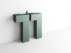 High sideboard / Storage cabinet Minotti Italia FORMOSA INCHINATA