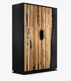 Aparador alto / armario alto Riva 1920 Fire High design Marco Piva