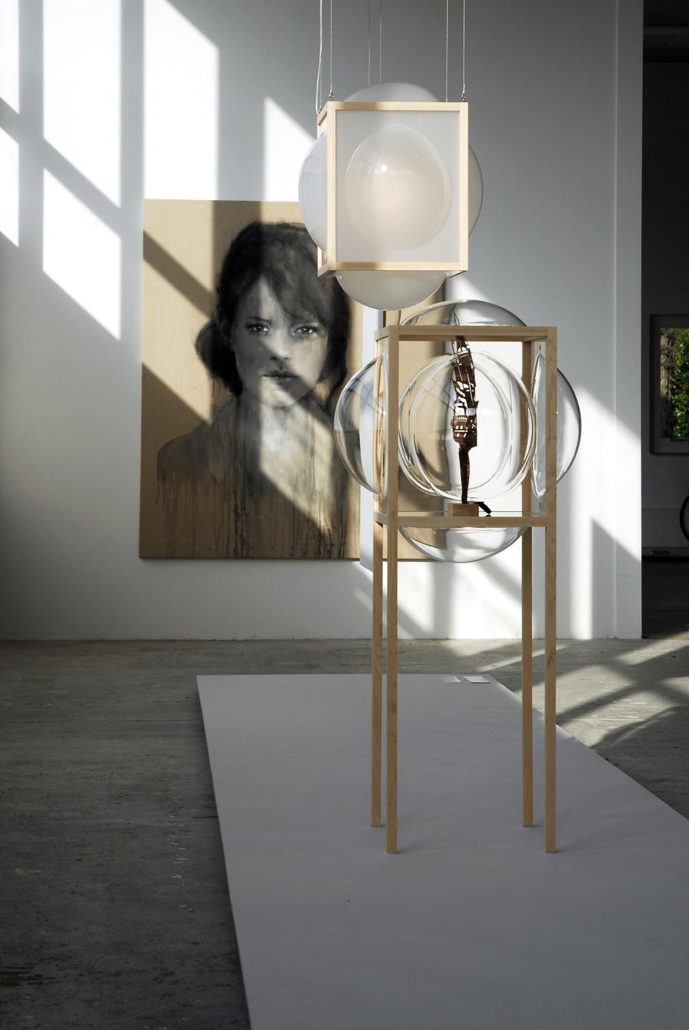 Dutch High Standing Curator Bubble Cabinet by Studio Thier & Van Daalen For Sale