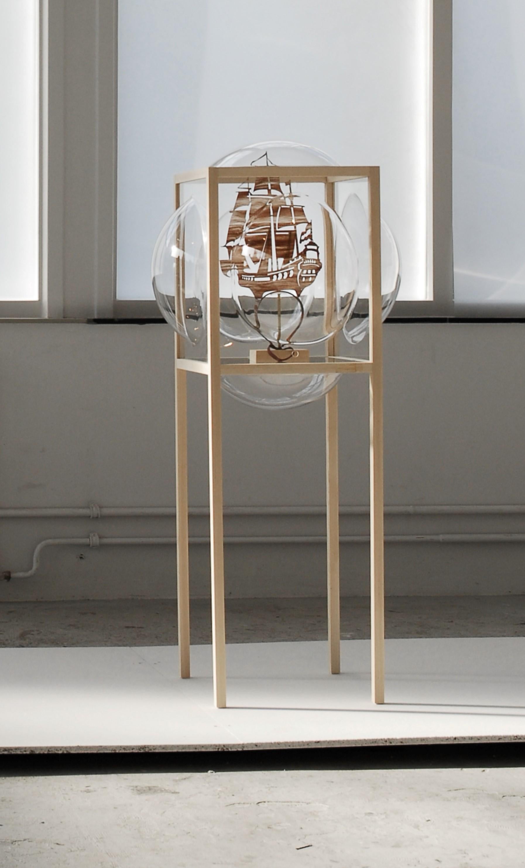 High Standing Curator Bubble Cabinet by Studio Thier & Van Daalen In New Condition For Sale In Geneve, CH
