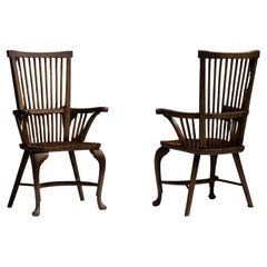 High Stickback Chairs, England, circa 1900