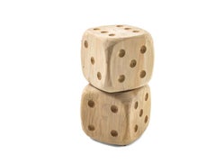 Taburete alto de un solo bloque de cedro Riva 1920 Dadone Big