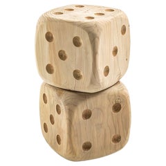 Taburete alto de un solo bloque de cedro Riva 1920 Dadone Big