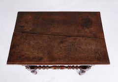 High Stretcher William and Mary Side Table