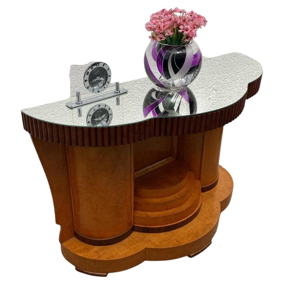 Table console anglaise High Style Deco, circa 1932 en vente 4