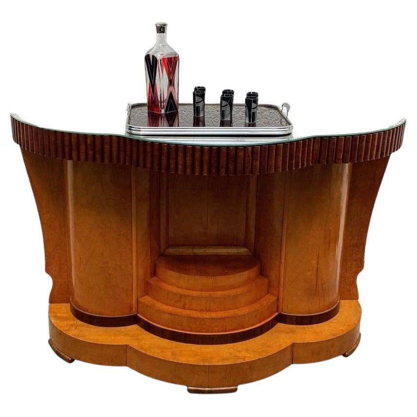 Table console anglaise High Style Deco, circa 1932 en vente 6