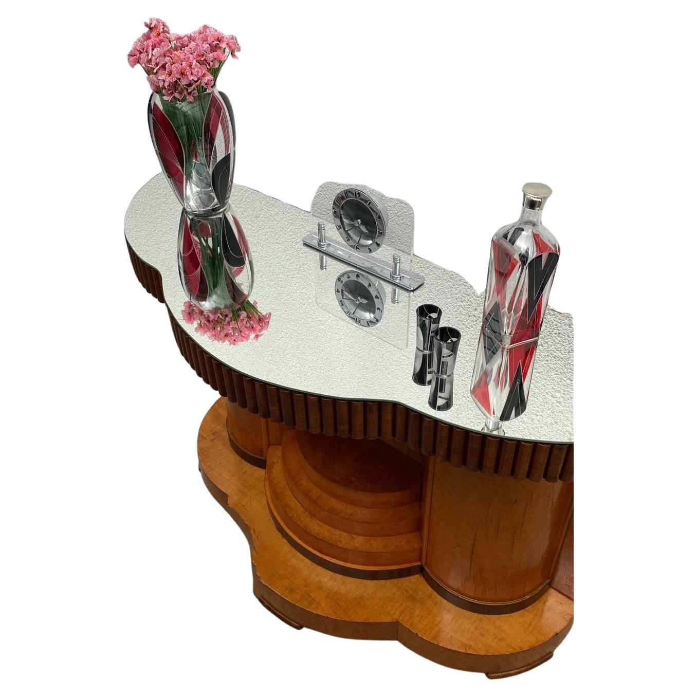 Table console anglaise High Style Deco, circa 1932 en vente 8