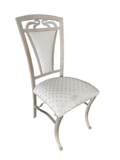 High Style Formal Dinning Steel Side Chair, Set of 4