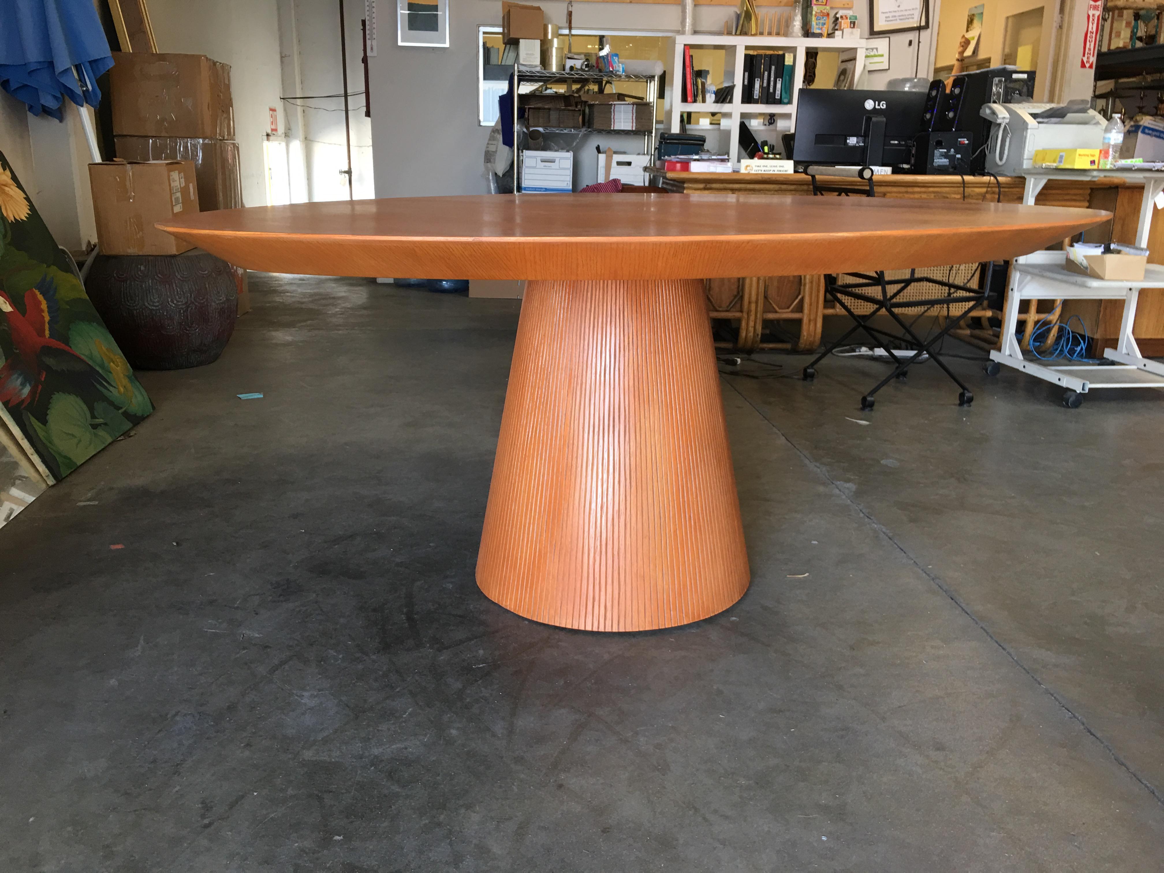 guitar pick shaped dining table