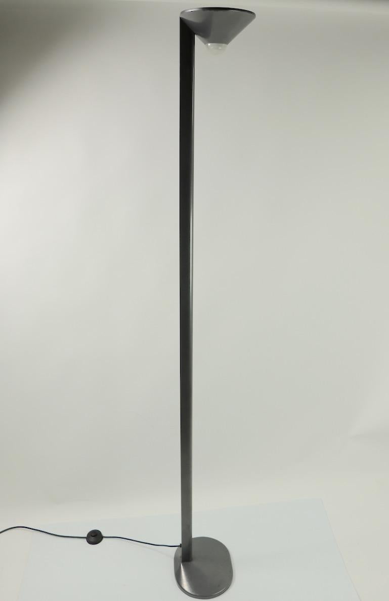 Mid-Century Modern High Style Italian Postmodern  Halogen Floor Lamp Ciclope by Barbieri Marianelli