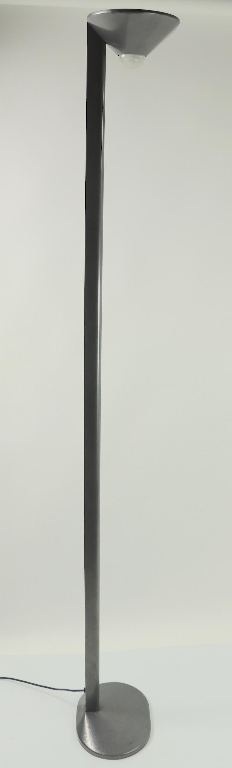 20th Century High Style Italian Postmodern  Halogen Floor Lamp Ciclope by Barbieri Marianelli