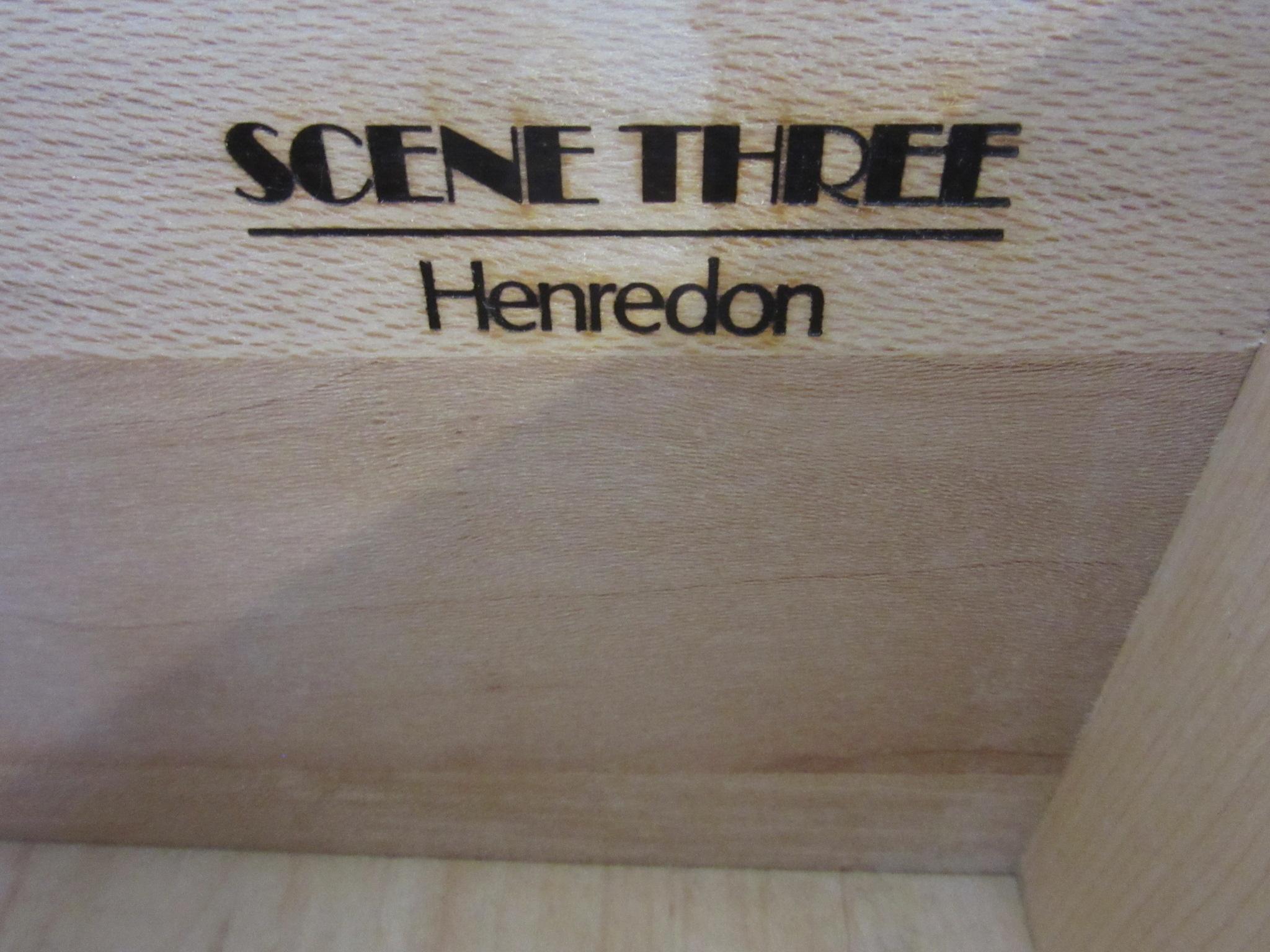 High Style Lacquer / Burl / Brass Chest Cabinet by Henredon Scene 3 2