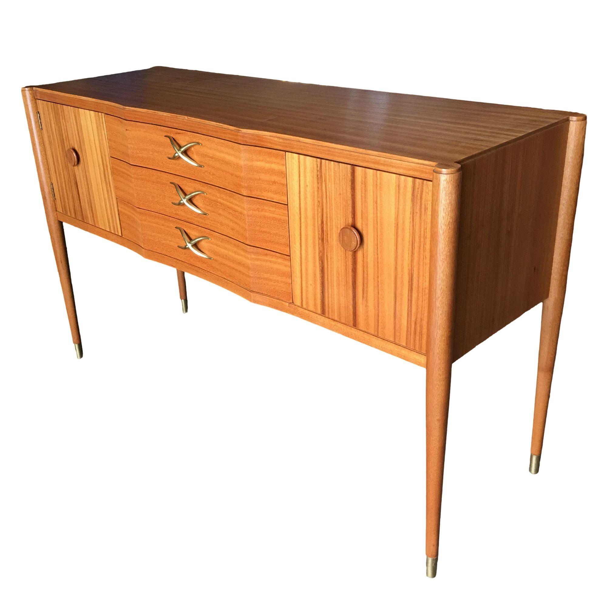 Mid-Century Modern High Style Midcentury Mahogany Sideboard by Paul Frankl For Sale