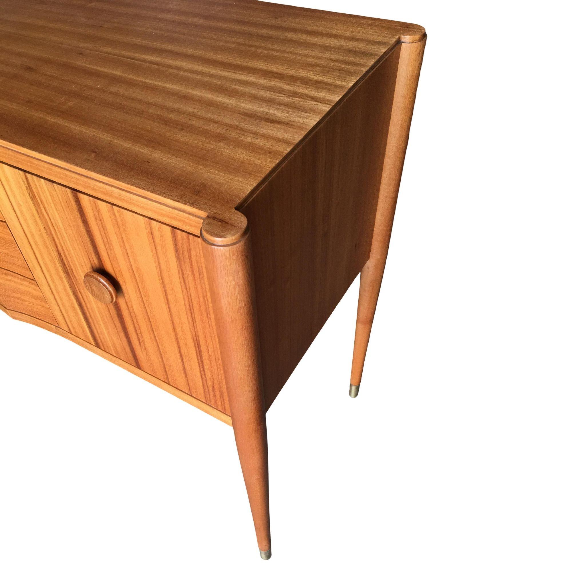 High Style Midcentury Mahogany Sideboard by Paul Frankl For Sale 3