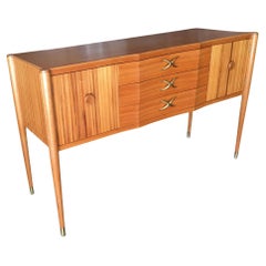 Vintage High Style Midcentury Mahogany Sideboard by Paul Frankl