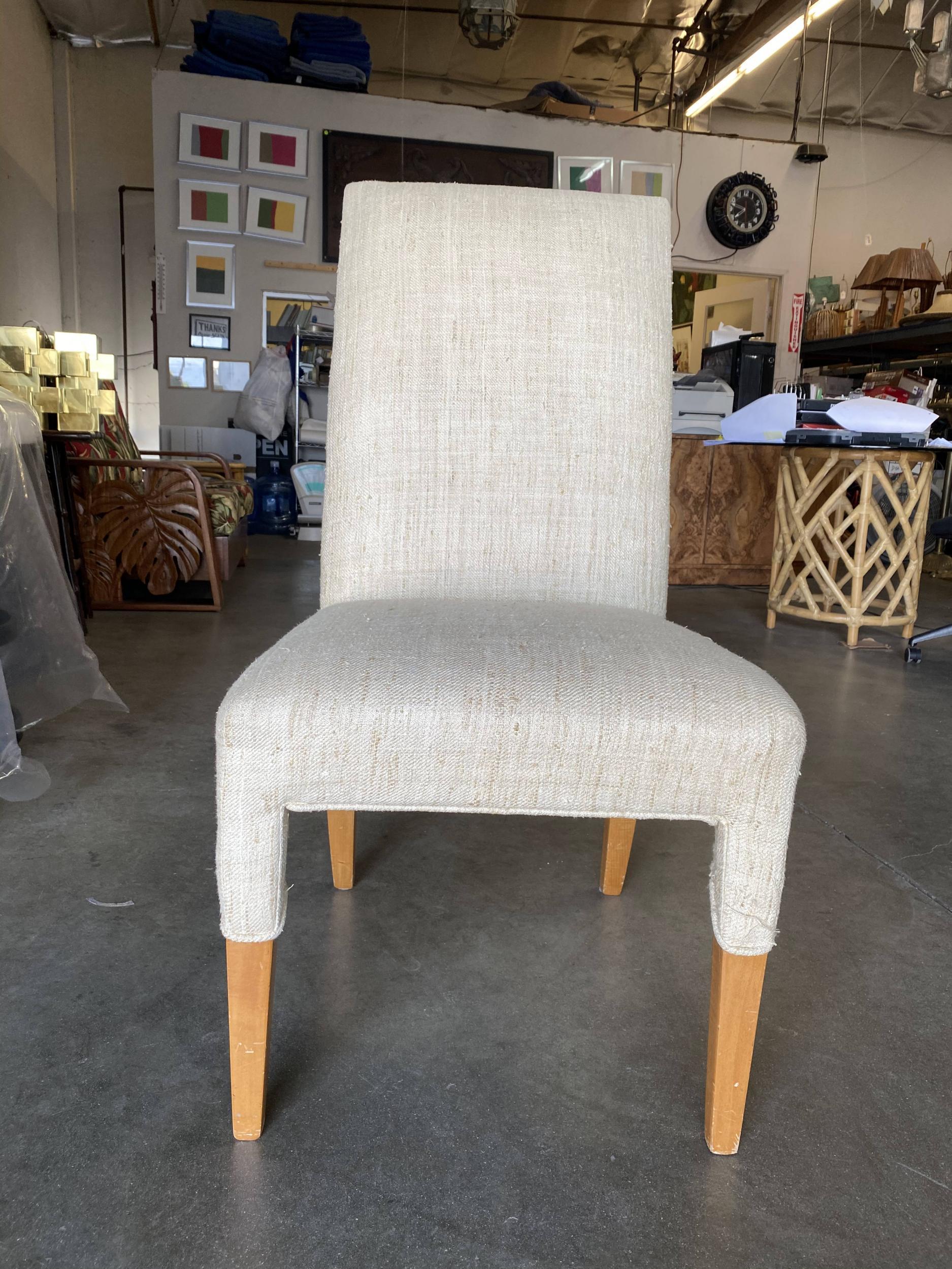 High Style Post Modern Dining Chair Set of 11, Circa 1980 In Excellent Condition In Van Nuys, CA