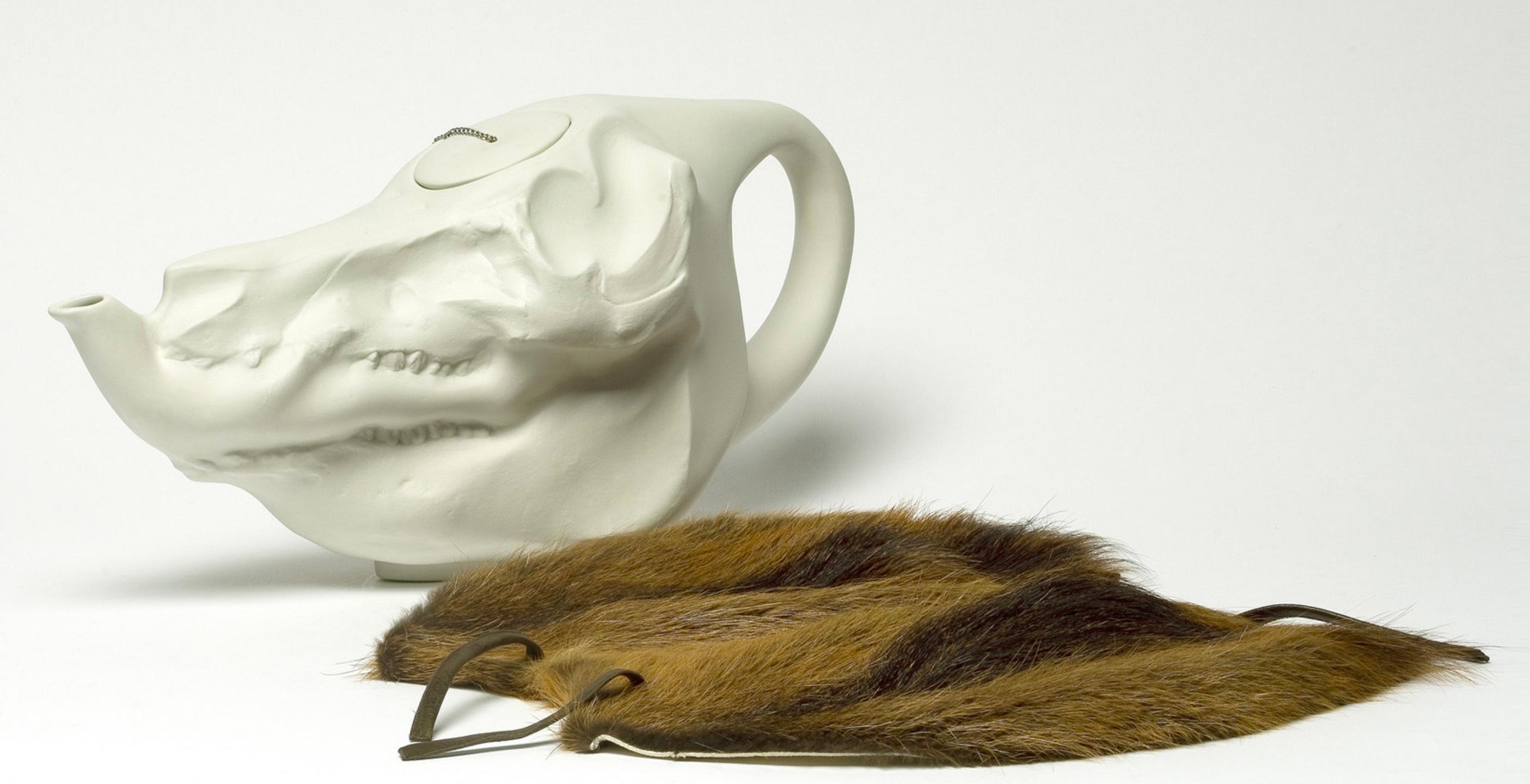 Hohe Teekanne von Studio Wieke Somers, 2003 im Angebot 7