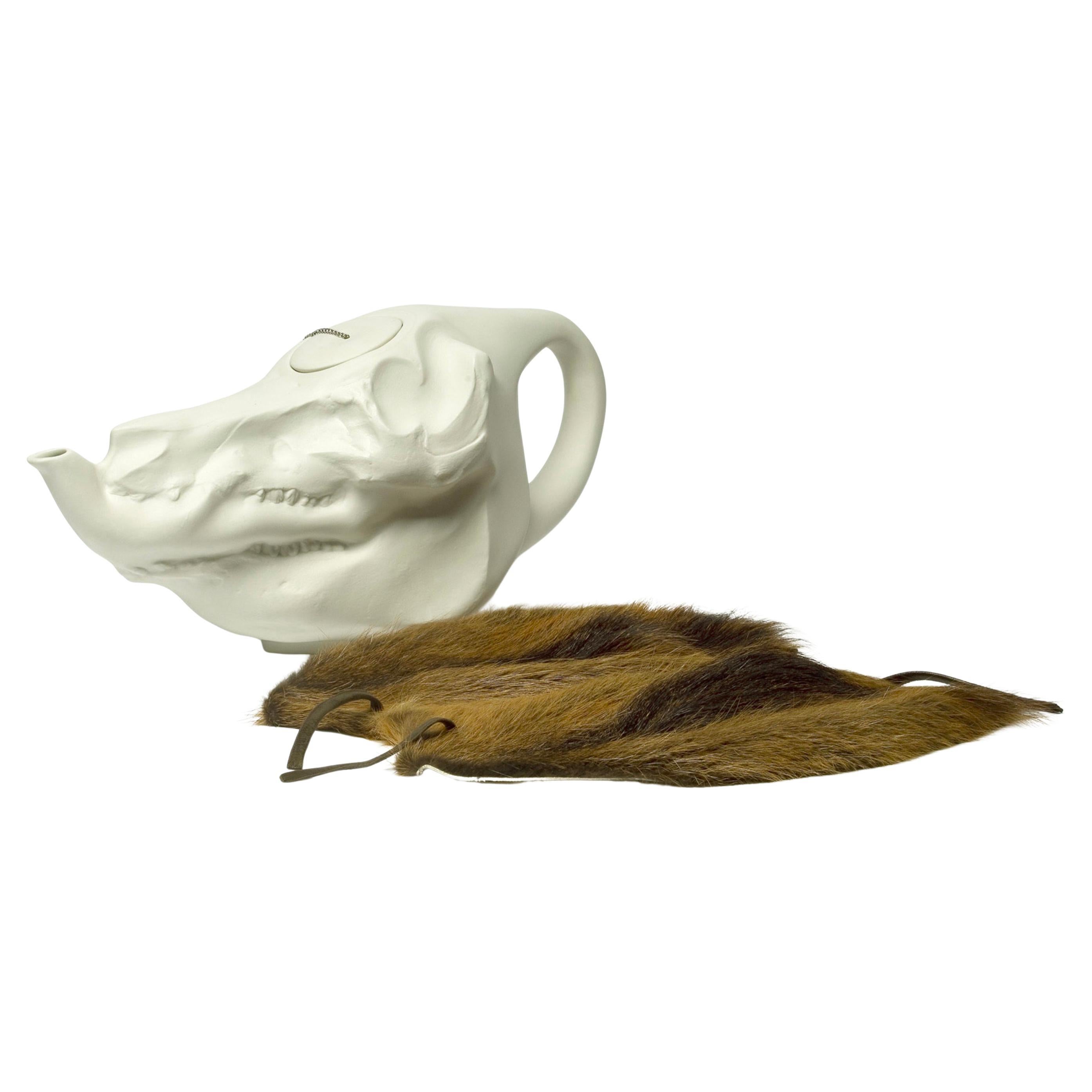 Hohe Teekanne von Studio Wieke Somers, 2003 im Angebot