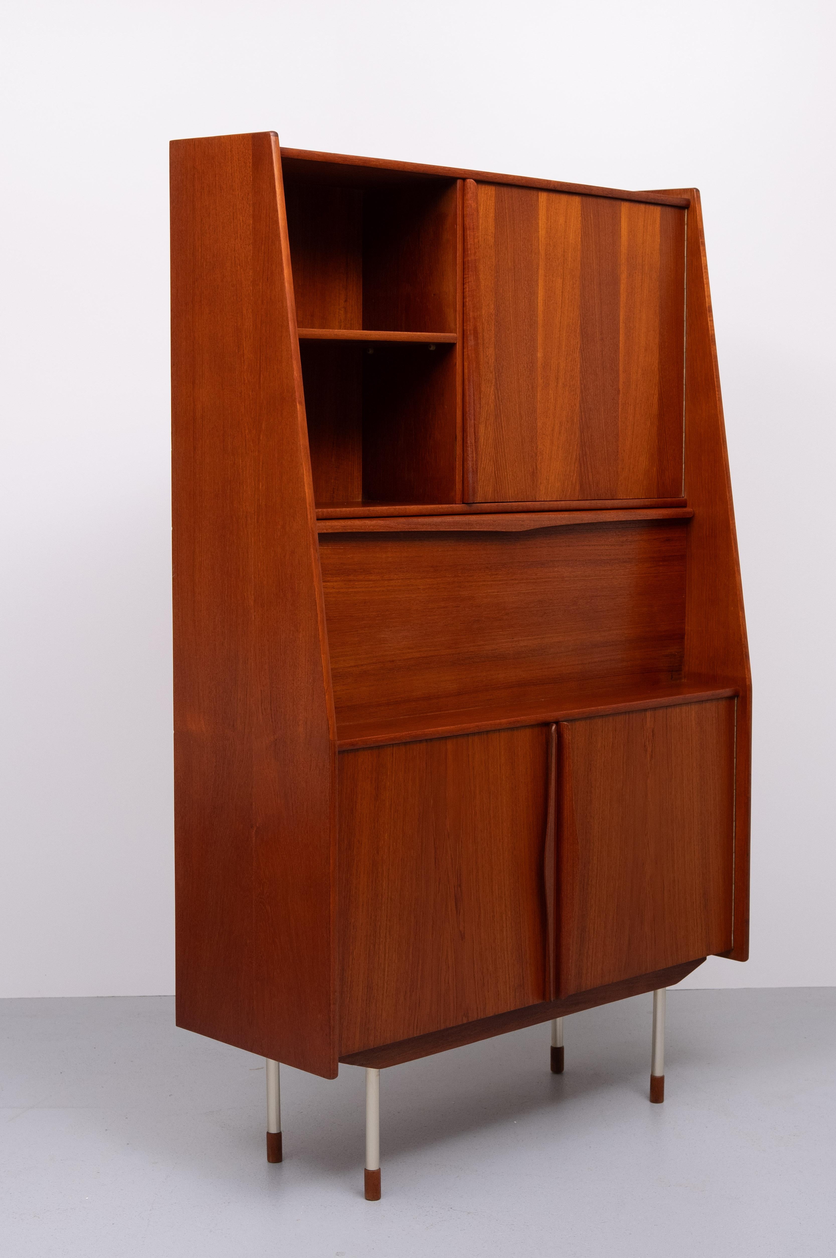 Danese Teak alto  Segretario 1960 Danimarca in vendita