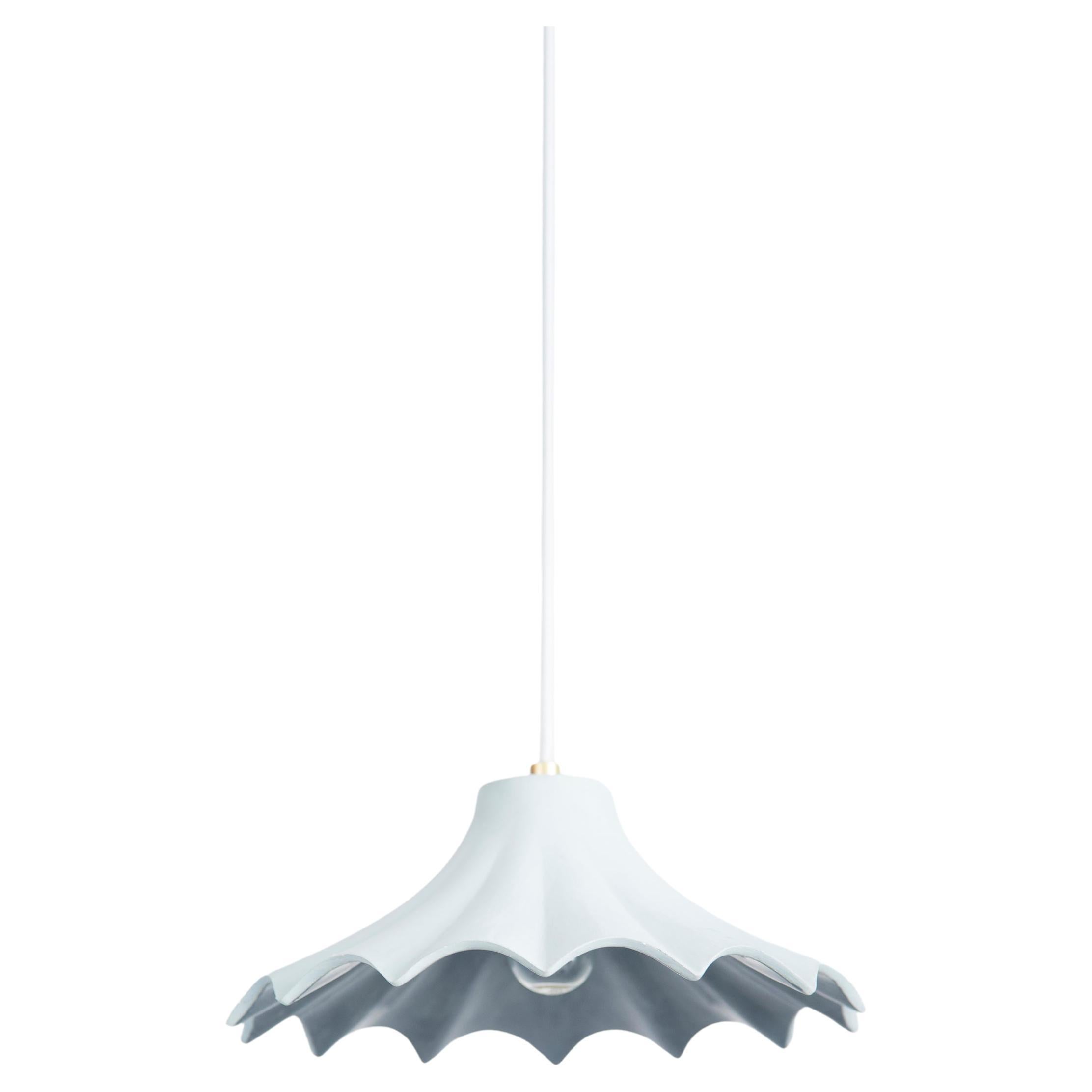 Lampe contemporaine en céramique faite à la main