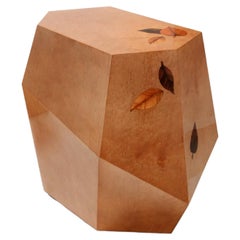 High Three Rocks Marquetry Side Table by InsidherLand