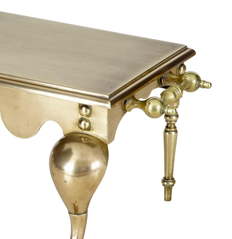 High Victorian 19th Century Brass Trivet Footman at 1stDibs