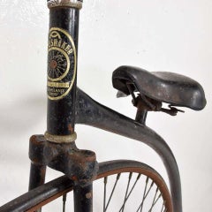 High Wheel Boneshaker Ordinary Bicycle Penny Farthing 1870s Era  Cleveland Ohio